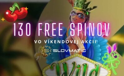 130 free spinov slovmatic