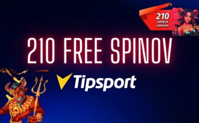 210 free spinov v Tipsport kasíne