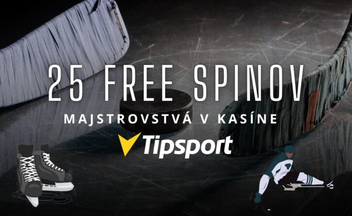 25 free spinov v Tipsport kasíne