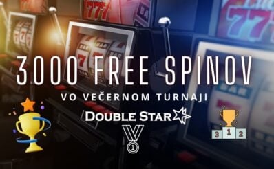 3000 free spinov v Doublestar kasíne