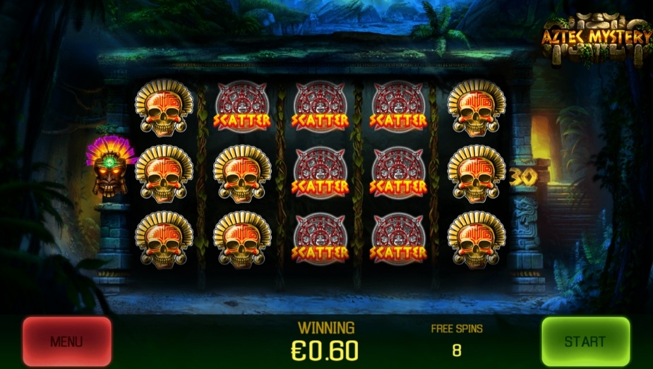 Aztec Mystery online automat Scatter symbol