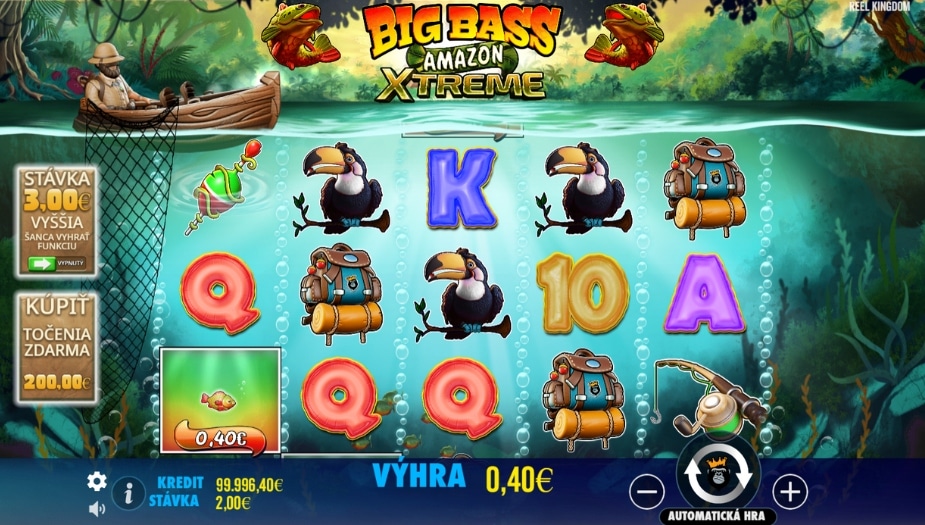 Big Bass Amazon Xtreme online automat