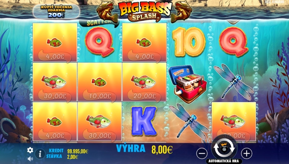 Big Bass Splash online automat