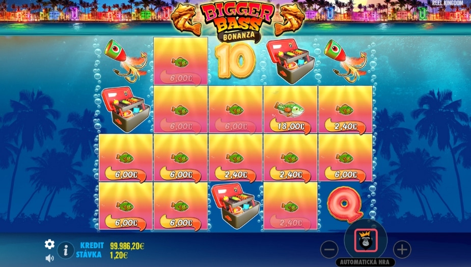 Bigger Bass Bonanza online automat Symbol Peňazí