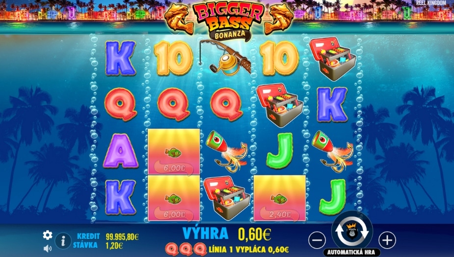 Bigger Bass Bonanza online automat