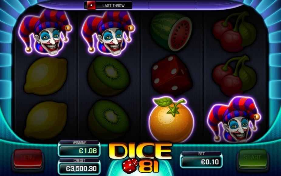 Dice 81 online automat Wild symbol