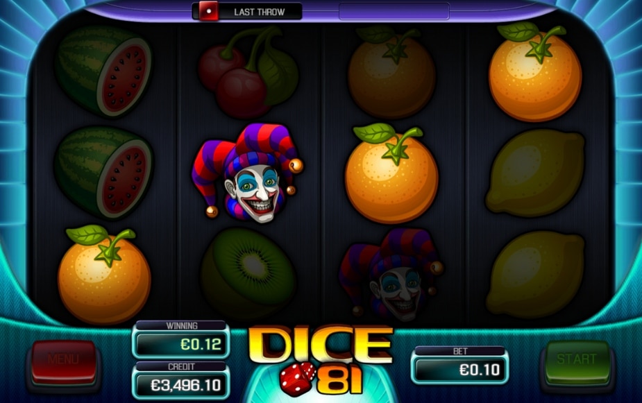 Dice 81 online automat