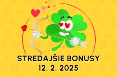 Free spiny a bonusy dnes STREDA 12. 2. 2025 ➡️ 549 FS