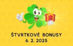 Free spiny a bonusy dnes ŠTVRTOK 6. 2. 2025 ➡️599 FS