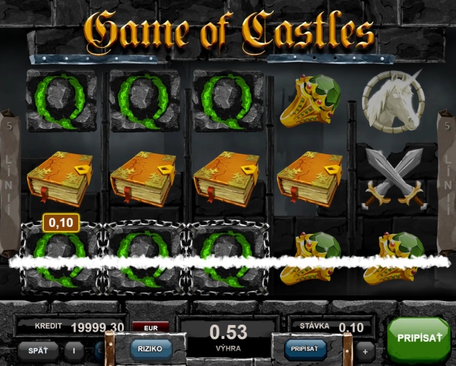 Téma a symbol Game of Castles