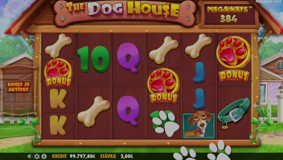 The Dog House Megaways online automat Scatter symbol