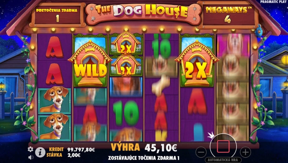 The Dog House Megaways online automat Sticky Wilds