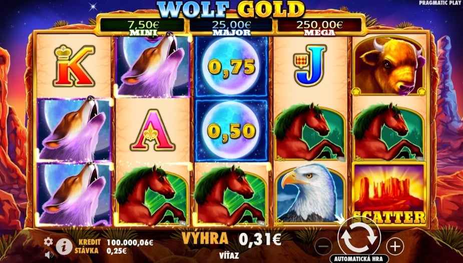 Wolf Gold online automat