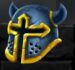 Symbol Križiacka helma automatu Game of Castles od Adell