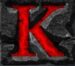 Symbol Písmeno K automatu Game of Castles od Adell