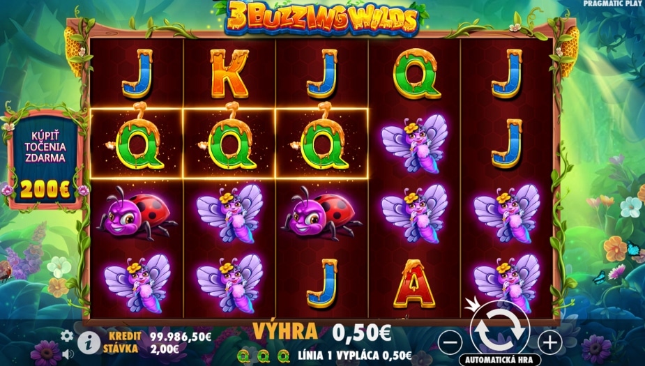 téma a symboly 3 buzzing wilds™