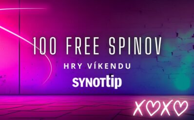 100 free spinov v Synottip kasíne