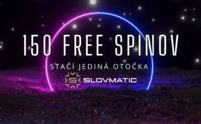 150 free spinov v Slovmatic kasíne