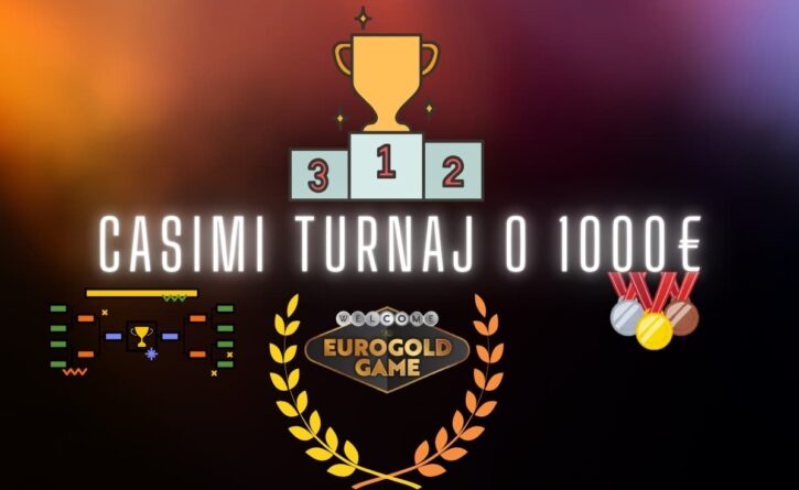 Casimi turnaj v Eurogold kasíne