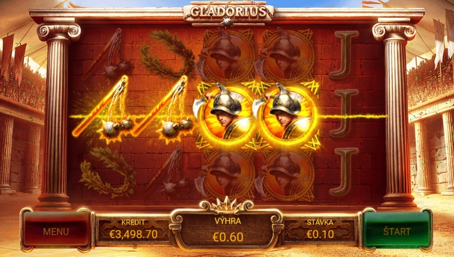 Gladorius online automat