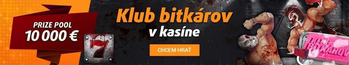 Klub bitkárov v Tipsport kasíne