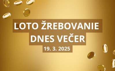 Loto príležitosť - žrebujeme dnes večer