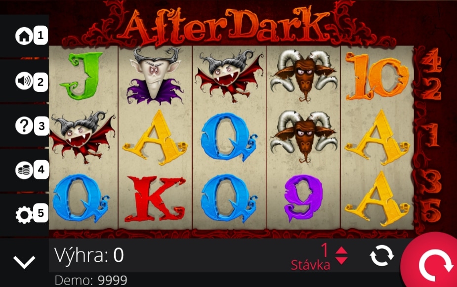 Menu After Dark