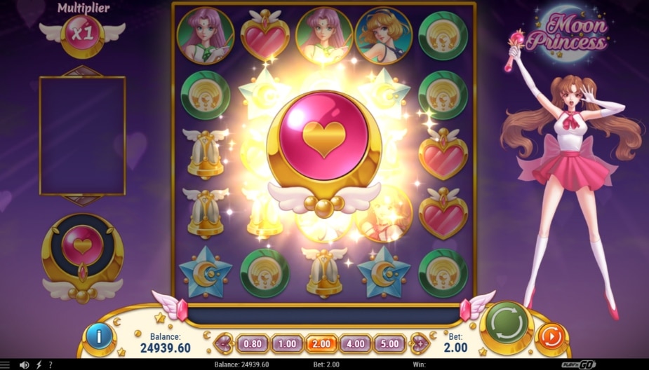 Moon Princess online automat Princess Trinity