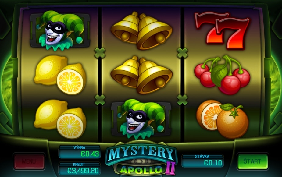 Mystery Apollo II online automat Wild symbol
