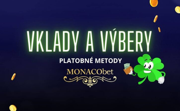 Vklady a výbery Monacobet