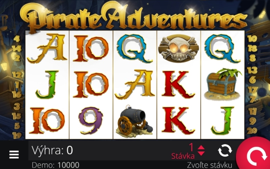 Pirate Adventures od eGaming