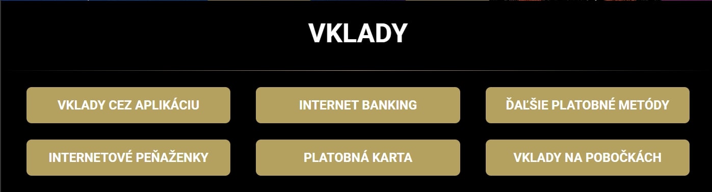 Vklady Slovmatic