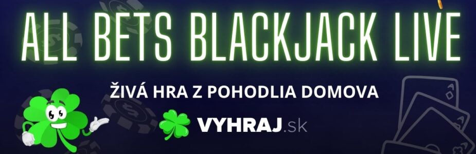 All Bets Blacjack live