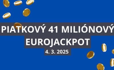 Piatkový 41-miliónový Eurojackpot