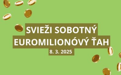 Svieži sobotný Euromiliónový ťah