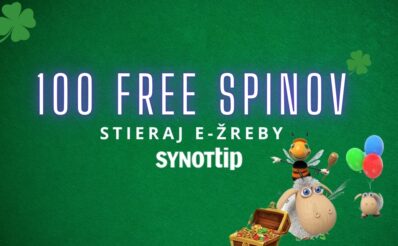 100 free spinov v SynotTip kasíne
