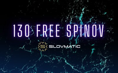130 free spinov v Slovmatic