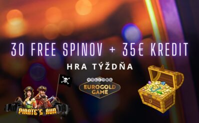 30 free spinov + 35€ kredit v Eurogold kasíne