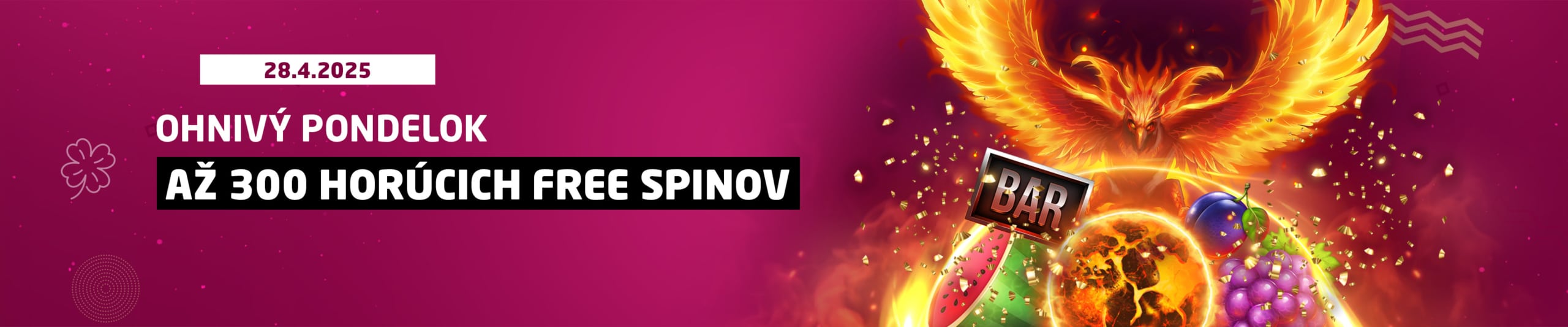 akcia 300 free spinov