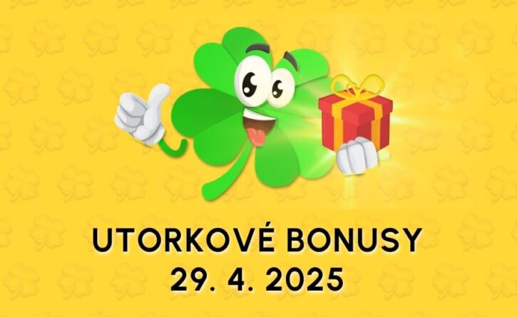 Free spiny a bonusy dnes 29. 4. 2025