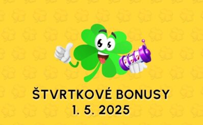 Free spiny a bonusy dnes 1. 5. 2025