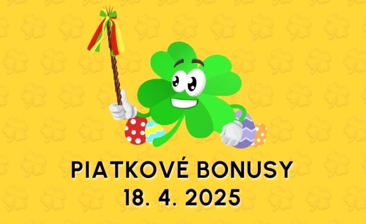 Free spiny a bonusy dnes 18. 4. 2025