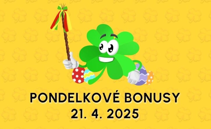 Free spiny a bonusy dnes 21. 4. 2025