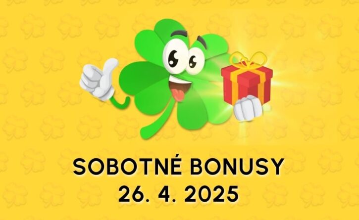Free spiny a bonusy dnes 26. 4. 2025