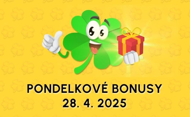 Free spiny a bonusy dnes 28. 4. 2025