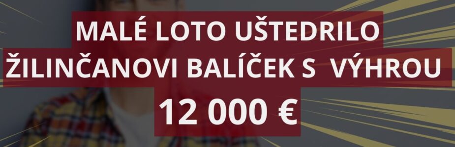 Malé Loto uštedrilo balíček s výhrou do Žilinského kraja