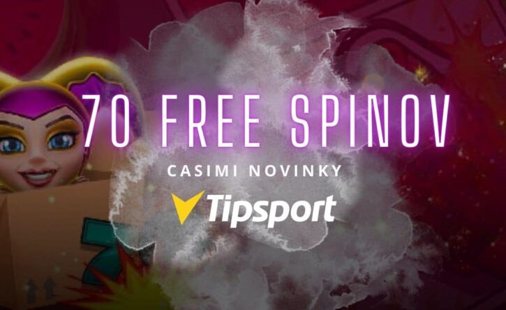 70 free spinov Tipsport