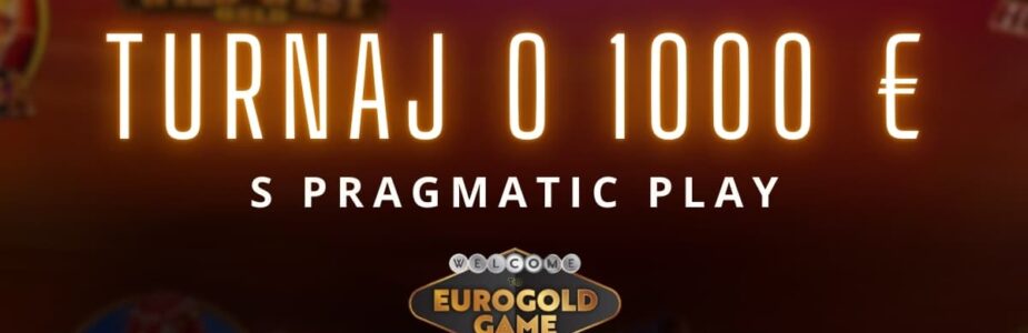 Pragmatic Play turnaj 0 1000 € v EUROGOLD