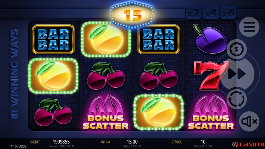 Téma a symboly 81 multiways premium
