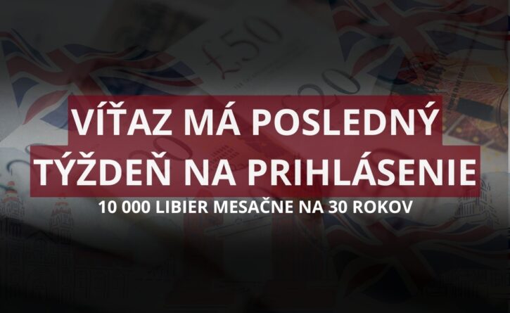 Víťaz má posledný týždeň na prihlásenie